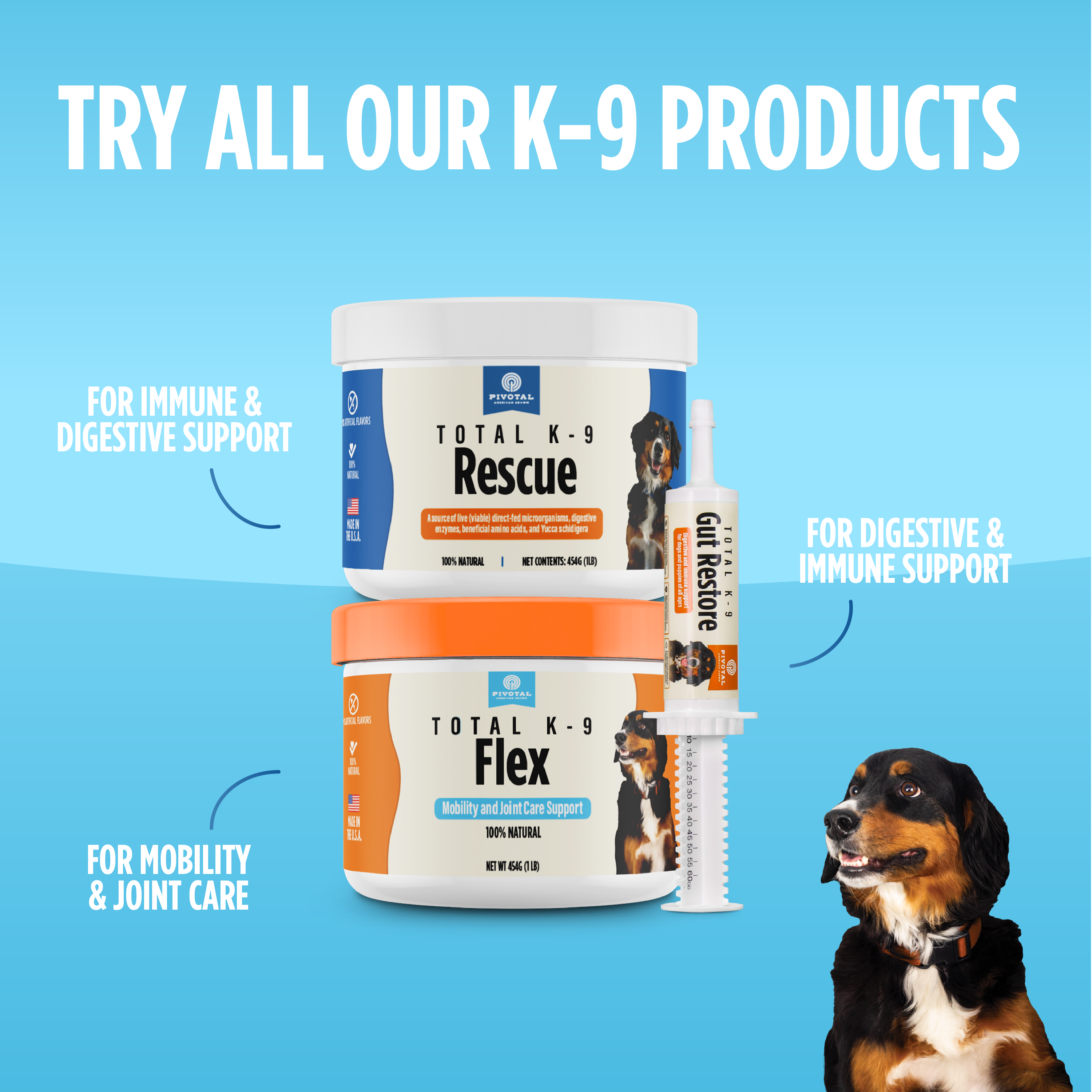 Total K-9 Flex (180 Servings*)