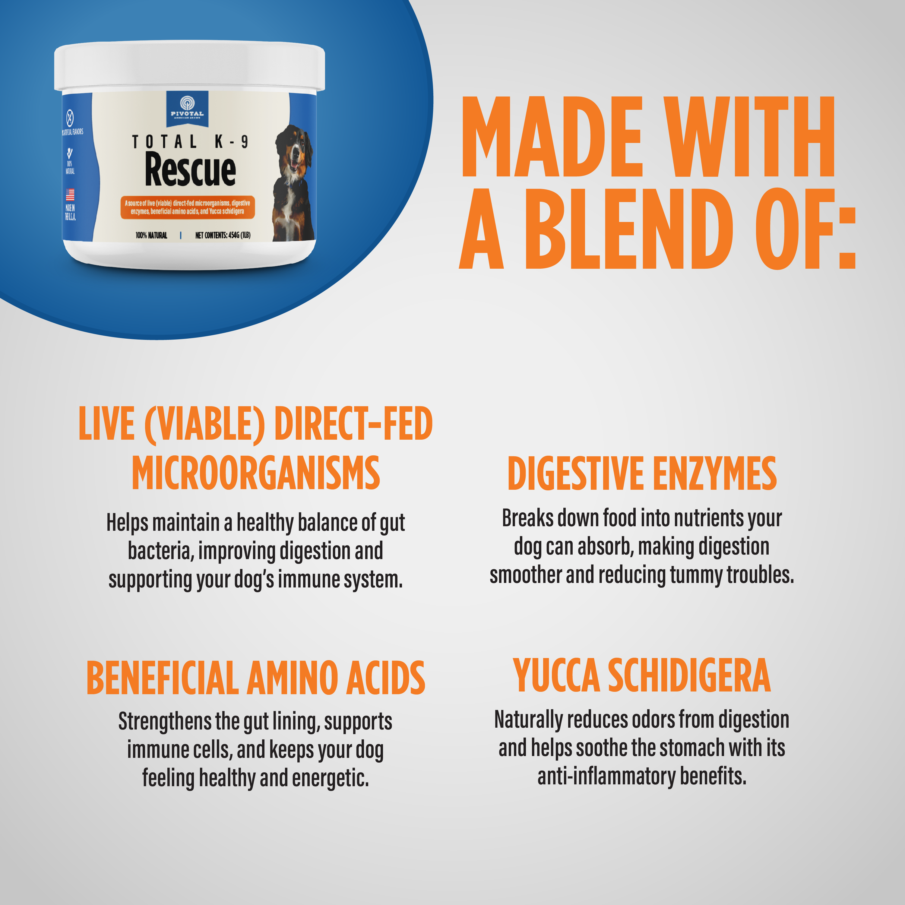 20% Off Total K-9 Rescue (180 Servings*)