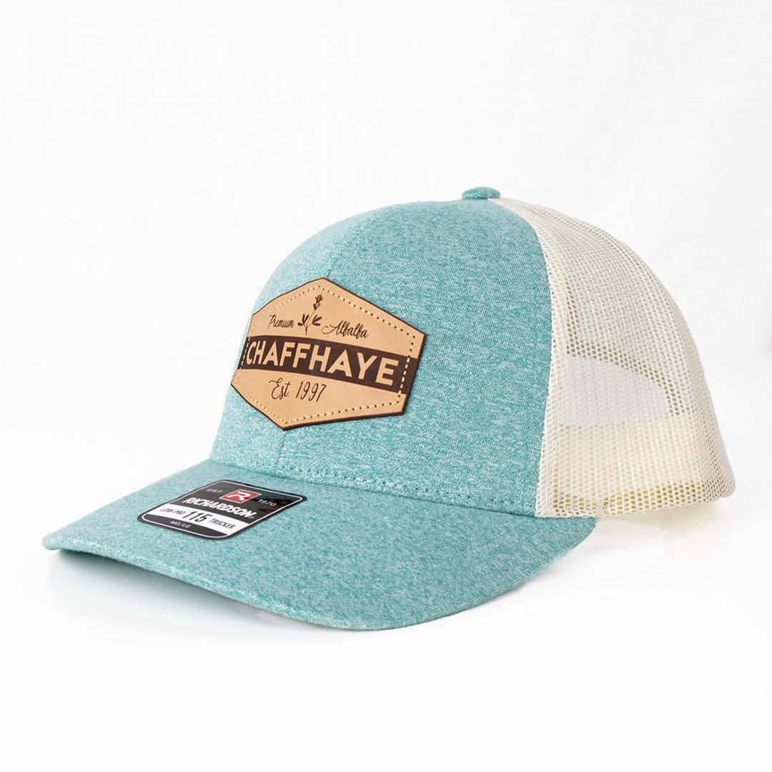 Teal Chaffhaye Hat