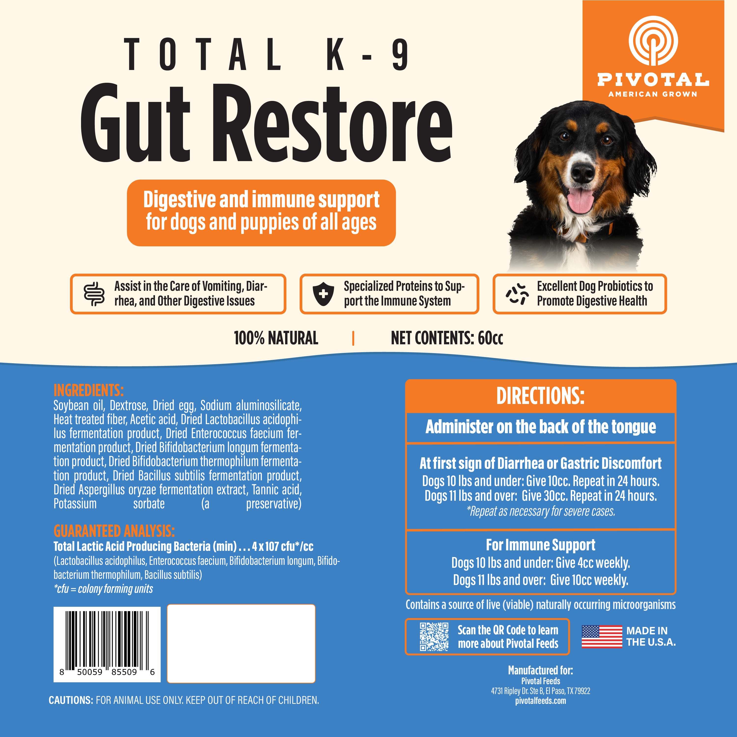 Total K-9 Gut Restore